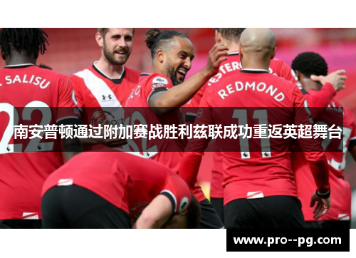 南安普顿通过附加赛战胜利兹联成功重返英超舞台